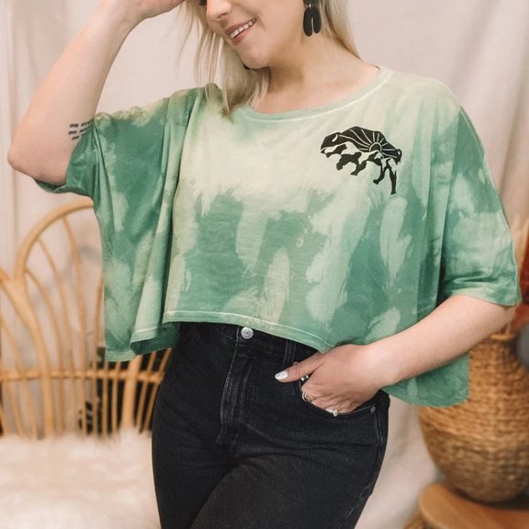 Washed Sage Buffalo Pullover - Picture 6 of 10